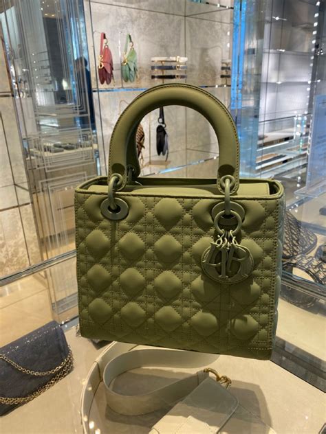 dior bags green|lady dior pouch bag.